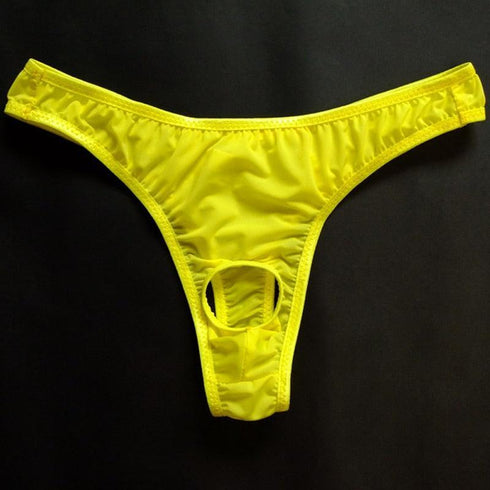 Open Pouch Thong